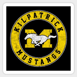 KIlpatrick Mustangs Sticker